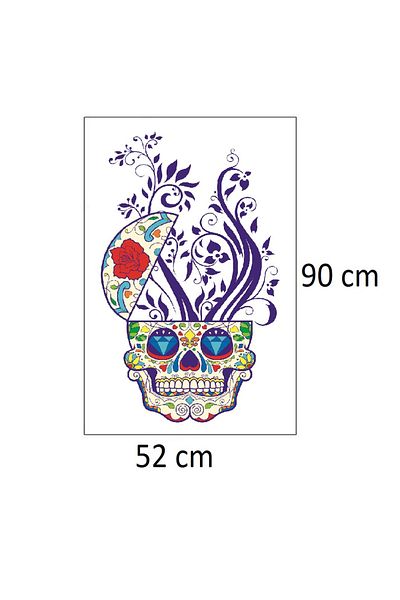 BV Decorative sticker, Skull, 90 cm, 219STK-1