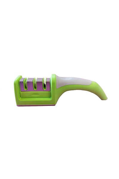 BV Knife Sharpener with Non-Slip Handle 3 Levels, 100D2