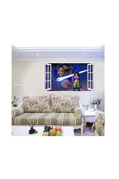 BV Decorative sticker, 3D window, Dragon Ball, 85 cm, 1025STK