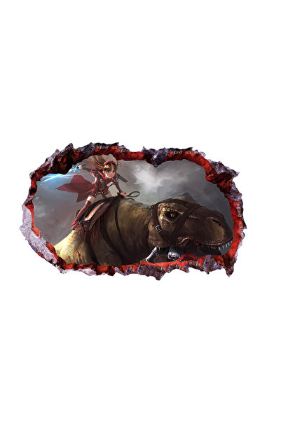 BV Autocolant decorativ cu dinozaur, 85 cm (4342ST-1)