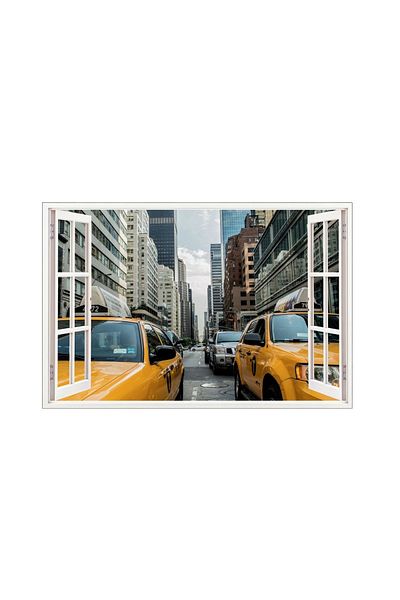 BV Decorative sticker, 3D Window, Car, 85 cm, 508PCS