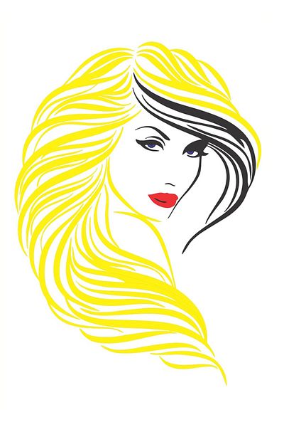 BV Decorative sticker, Woman, 80 cm, 215STK-8