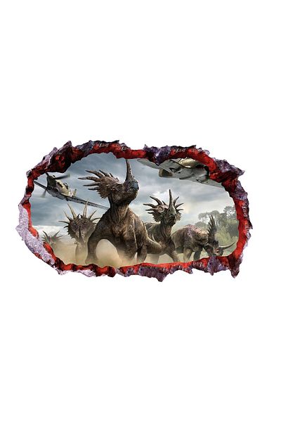 BV Decorative sticker with Dinosaurs, 85 cm, 4282ST-1