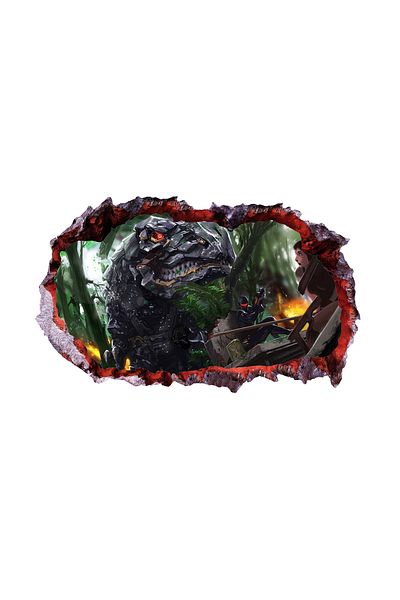 BV Decorative sticker with Dinosaurs, 85 cm, 4228ST-1