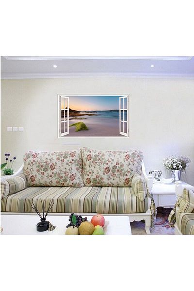 BV Decorative sticker, 3D Window, Large, 85 cm, 664STK