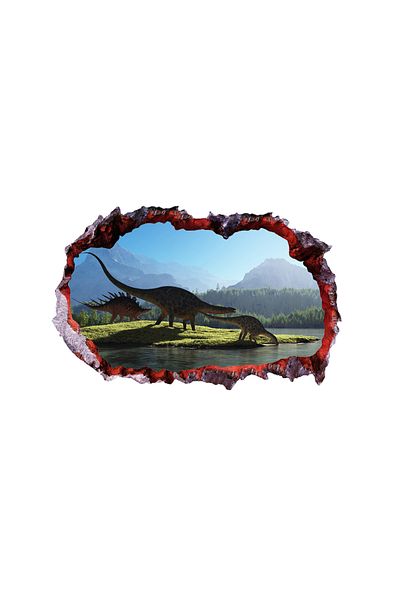 BV Decorative sticker with Dinosaurs, 85 cm, 4358ST-1