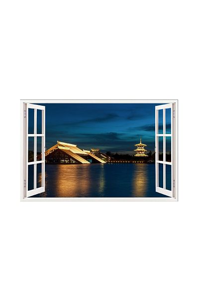 BV Decorative sticker, 3D Window, Large, 85 cm, 697STK