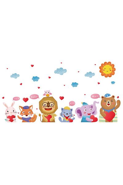 BV Decorative sticker, Animals, 132 cm, 765STK