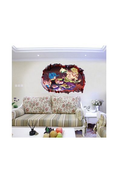 BV Decorative sticker, 3D hole in the wall, Dragon Ball, 85 cm, 1021STK