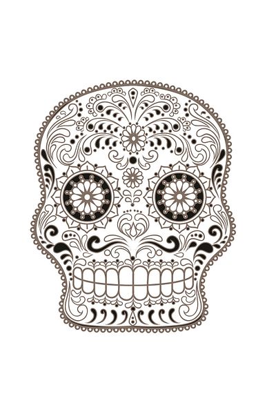 BV Decorative sticker, Skull, 78 cm, 216STK-11