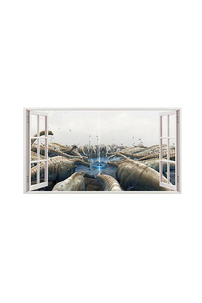 BV Decorative sticker with Dinosaurs, 85 cm, 4371ST