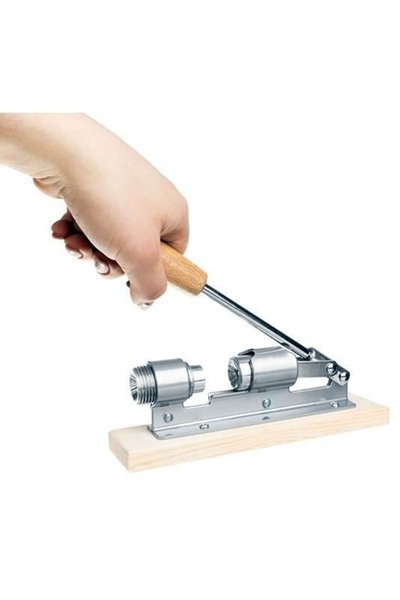 RABY Manual nutcracker, Brown, 20 cm,