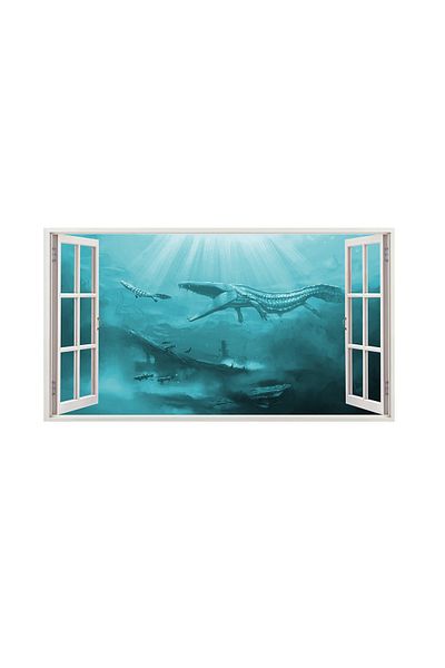 BV Decorative sticker with Dinosaurs, 85 cm, 4287ST