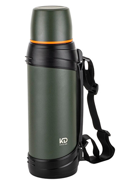 şelalegift ترمس معزول بمقابض من الفولاذ المقاوم للصدأ من مونتير بيكنيك، 2.5 لتر