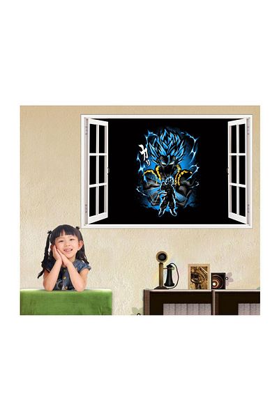 BV Decorative sticker, 3D window, Dragon Ball, 85 cm, 1027STK