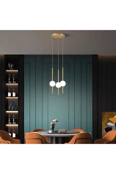 KARAZ Modern triple pendant light