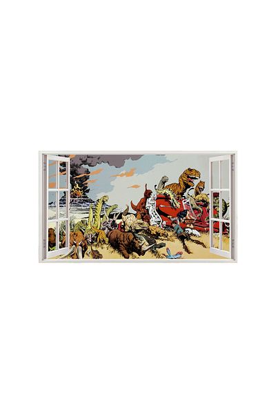 BV Decorative sticker with Dinosaurs, 85 cm, 4411ST