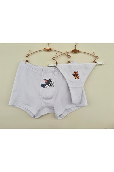 selenesilhouettes Özel baskılı çift kombini(iç çamaşırı)