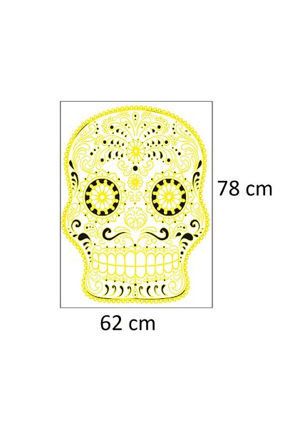BV Decorative sticker, Skull, 78 cm, 216STK-4