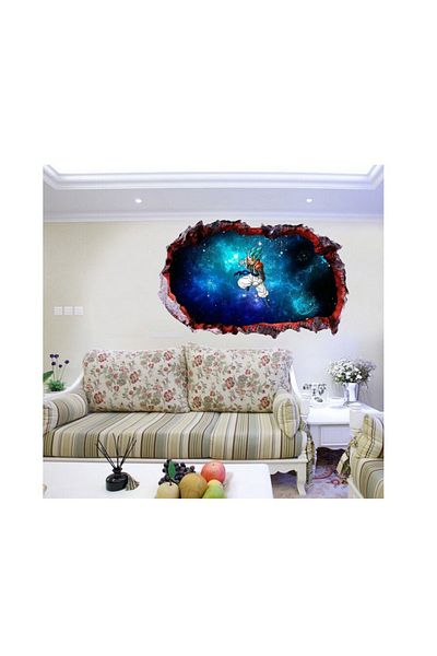 BV Decorative sticker, 3D hole in the wall, Dragon Ball, 85 cm, 1022STK-1