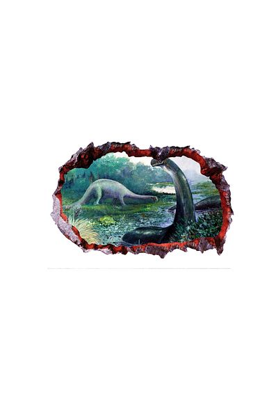 BV Decorative sticker with Dinosaurs, 85 cm, 4222ST-1