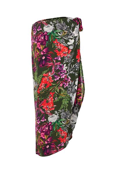 Eight Fashion Pareo lung pentru femei, colorat, cu modele florale