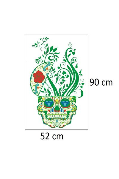 BV Decorative sticker, Skull, 90 cm, 219STK-3