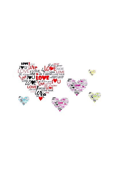 BV Decorative sticker, Love, 120 cm, 704STK