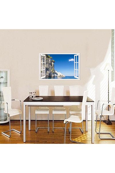 BV Decorative sticker, 3D Window, Zakynthos Island, 85 cm, 675STK