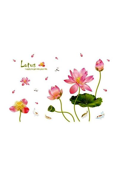 BV Decorative sticker, Lotus, 140 cm, 774STK