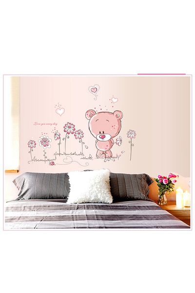 BV Sticker decorativ, Ursulet, Love you every day, 100 cm, 713STK