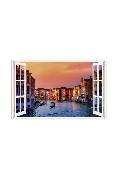 BV Decorative sticker, 3D Window, Vienna, 85 cm, 568PCS