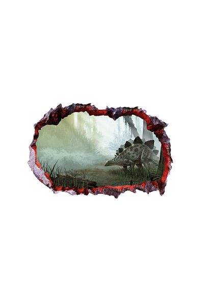 BV Decorative sticker with Dinosaurs, 85 cm, 4356ST-1