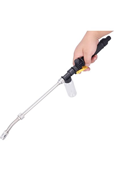 TechTic 56cm 2in1 Bahçe Oto Araç Yıkama Tabancası Köpük Hazneli Su Tabancası Yüksek Basınçlı