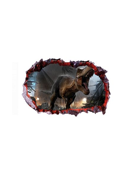 BV Decorative sticker with Dinosaurs, 85 cm, 4354ST-1