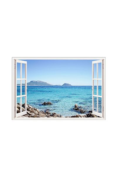 BV Decorative sticker, 3D Window, Large, 85 cm, 678STK