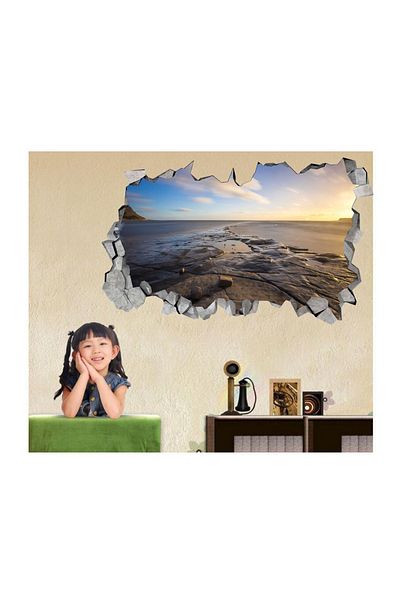 BV Decorative sticker, 3D hole in the wall, 85 cm, 164STK-2