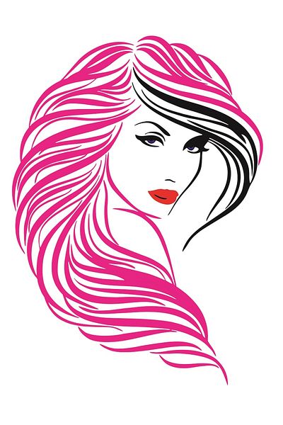 BV Decorative sticker, Woman, 80 cm, 215STK-5
