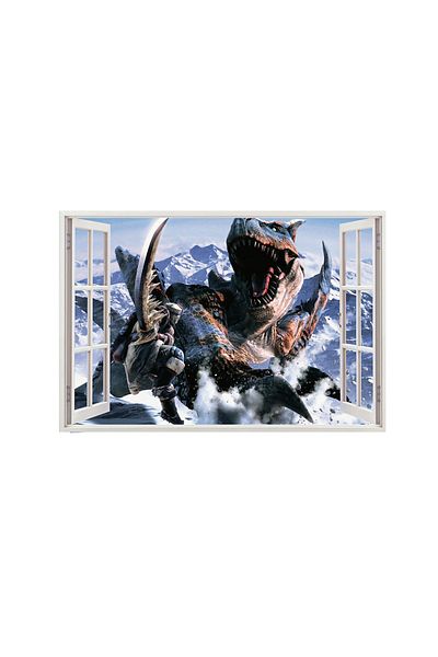 BV Decorative sticker with Dinosaurs, 85 cm, 4343ST