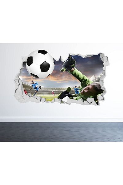 BV Decorative sticker with Football, 85 cm, 1126STK