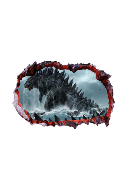 BV Sticker decorativ cu Dinozauri, 85 cm, 4407ST-1