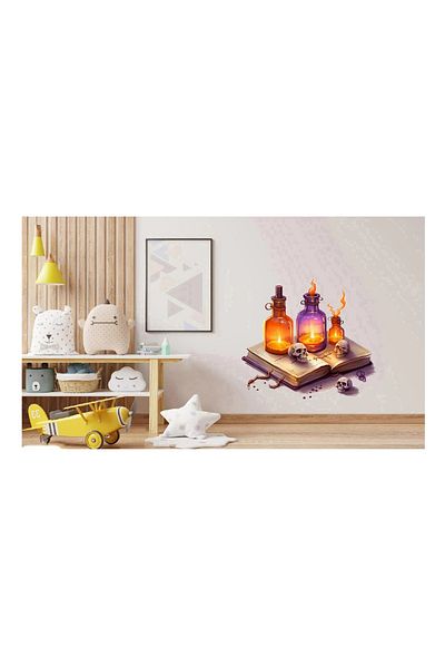 BV Decorative Sticker, Book of Spells, Multicolor, 65 cm, 1263STK-1