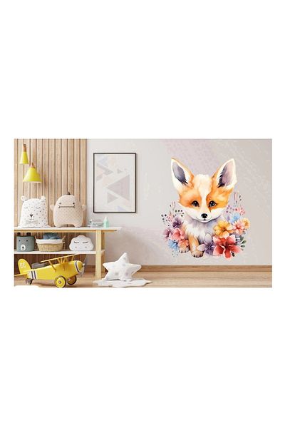 BV Decorative sticker, Fox, Multicolor, 68 cm, 1351STK-8