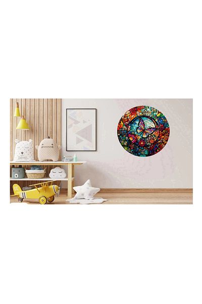 BV Decorative sticker, Butterfly, Multicolor, 60 cm, 1278STK