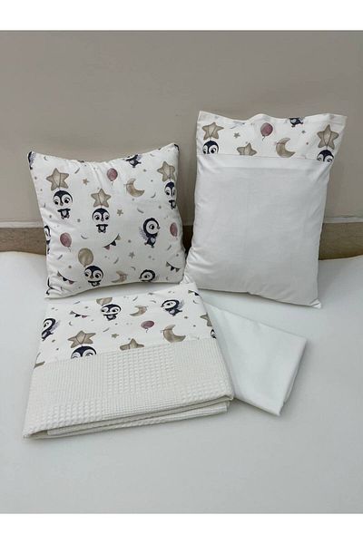BUSEBABYHOME Children's Duvet Cover Set Multi-Purpose Set of 6