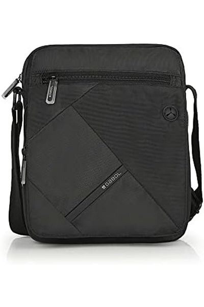 Gabol Twist Eco Waterproof Shoulder Bag Grey For Men (20x23x8)