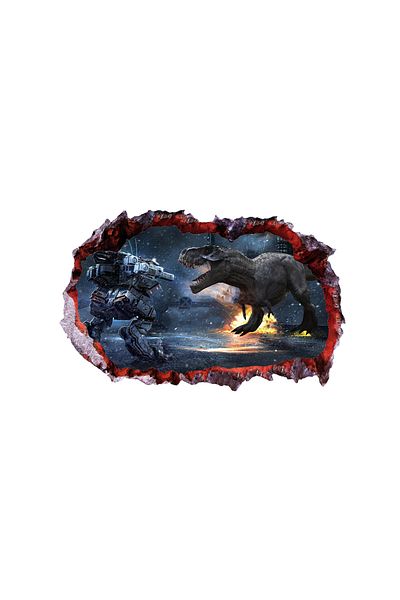BV Decorative sticker with Dinosaurs, 85 cm, 4332ST-1