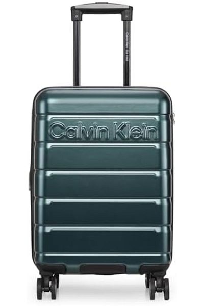Calvin Klein Ridge Line Hardside Spinner Luggage On Wheels, Ultra Lightweight ABS, 4 Double Wheels with TSA Lock