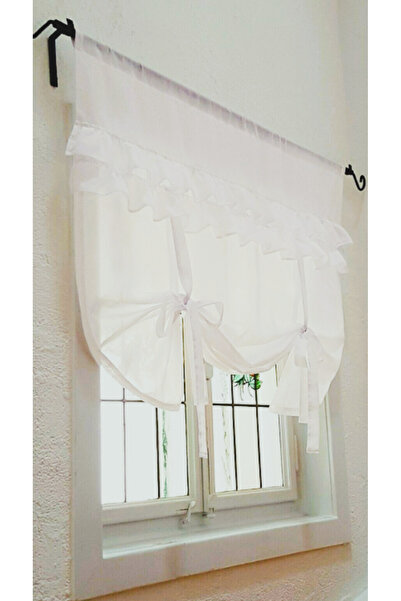 Royalty FIRFIRLI KETEN KREM TÜL PERDE