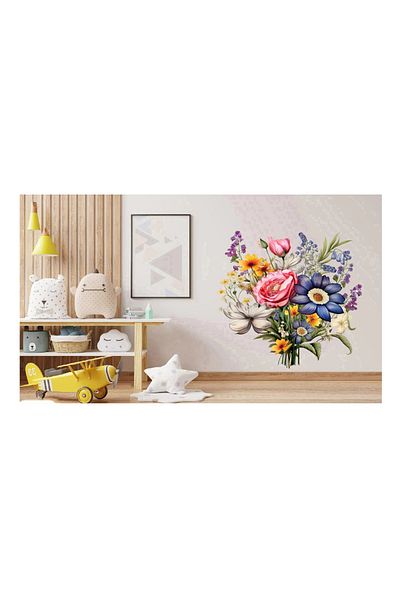 BV Decorative Sticker, Wild Flowers, Multicolor, 62 cm, 1319STK-10